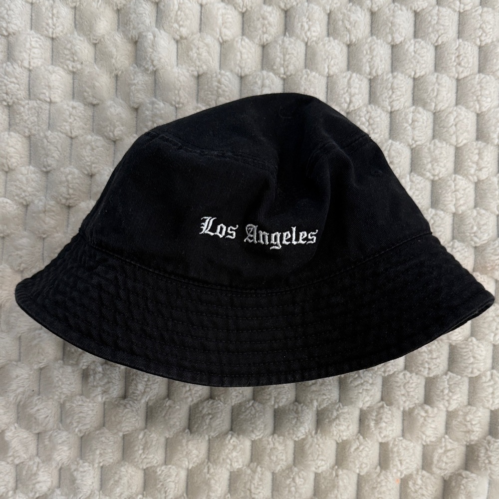 PacSun Black Los Angeles Bucket Hat